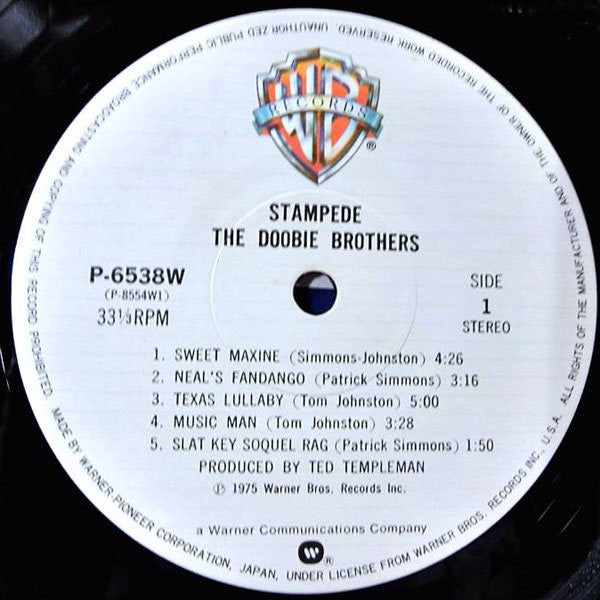 The Doobie Brothers - Stampede (Vinyl, LP, Album, Reissue)