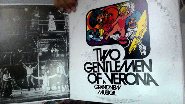 Various - Two Gentlemen Of Verona: A Grand New Musical (Original Broadway Cast Recording) (2xVinyl, LP) Very Good (VG) / Good Plus (G+)