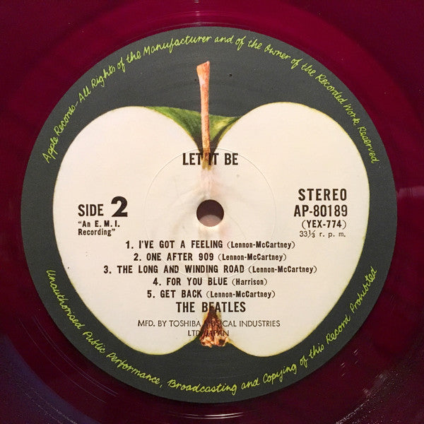 The Beatles - Let It Be (Vinyl, LP, Album, Stereo)