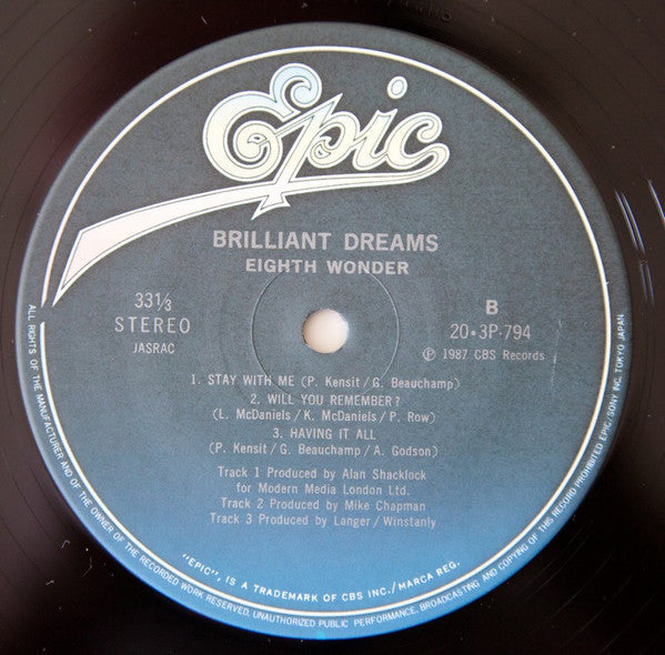 Eighth Wonder - Brilliant Dreams = ブリリアント・ドリームス (Vinyl, LP, Mini-Al...