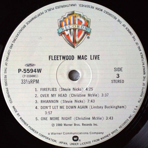 Fleetwood Mac - Live (Vinyl, LP, Album)