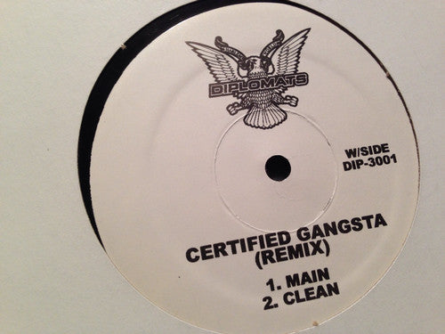 Jim Jones (2) - Certified Gangsta (Vinyl, 12") Very Good (VG) / Very Good Plus (VG+)