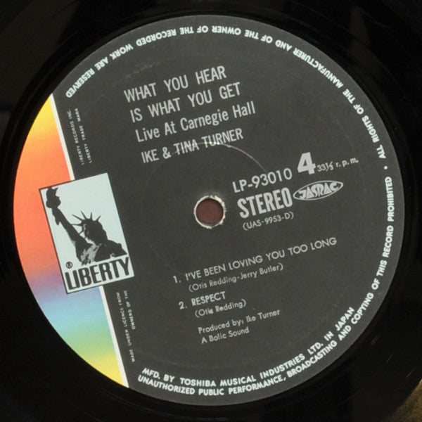 Ike & Tina Turner - "What You Hear Is What You Get" - Live At Carne...