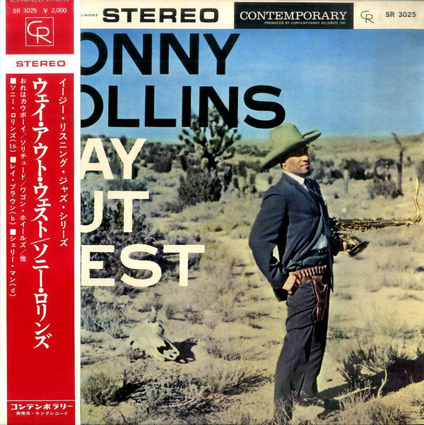 Sonny Rollins - Way Out West (Vinyl, LP, Album, Stereo) Very Good (VG) / Very Good (VG)