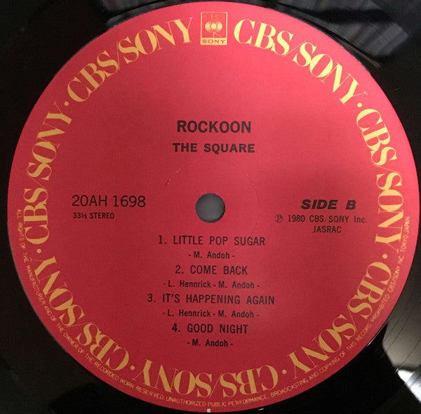 T-Square - Rockoon (Vinyl, LP, Album, Reissue, Stereo)