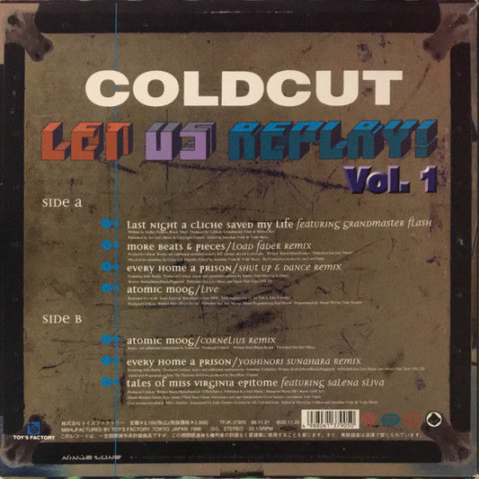 Coldcut - Let Us Replay! Vol.1 (Vinyl, LP) Near Mint (NM or M-) / Near Mint (NM or M-)