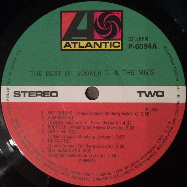 Booker T & The MG's - The Best Of Booker T. & The MGs (Vinyl, LP, C...