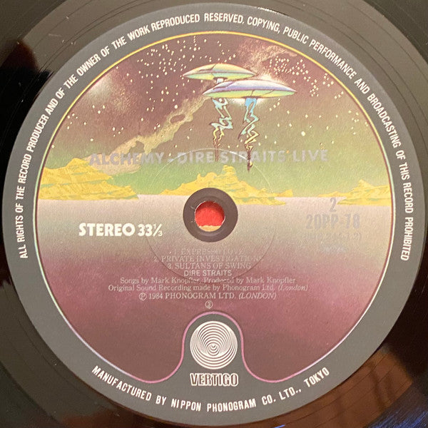 Dire Straits - Alchemy - Dire Straits Live (Vinyl, LP, Album, Stereo)
