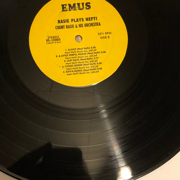 Count Basie - Basie Plays Hefti (Vinyl, LP, Album, Reissue, Stereo) Very Good (VG) / Very Good (VG)
