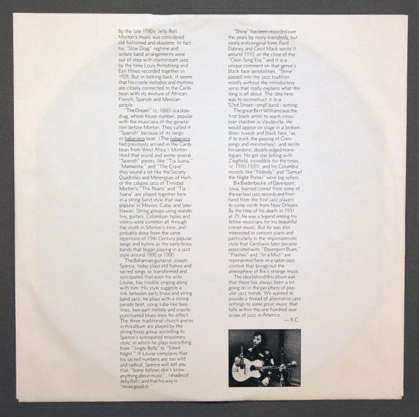 Ry Cooder - Jazz (Vinyl, LP, Album)