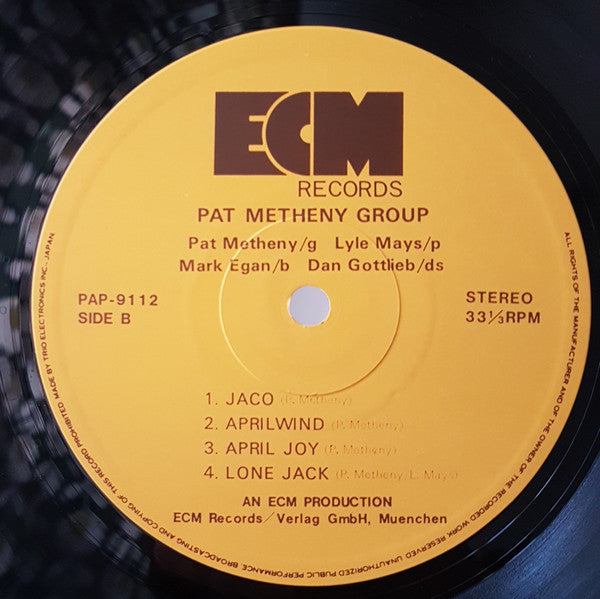 Pat Metheny Group - Pat Metheny Group (Vinyl, LP, Album)