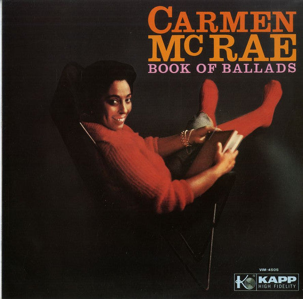 Carmen McRae - Book Of Ballads (Vinyl, LP, Album, Reissue)
