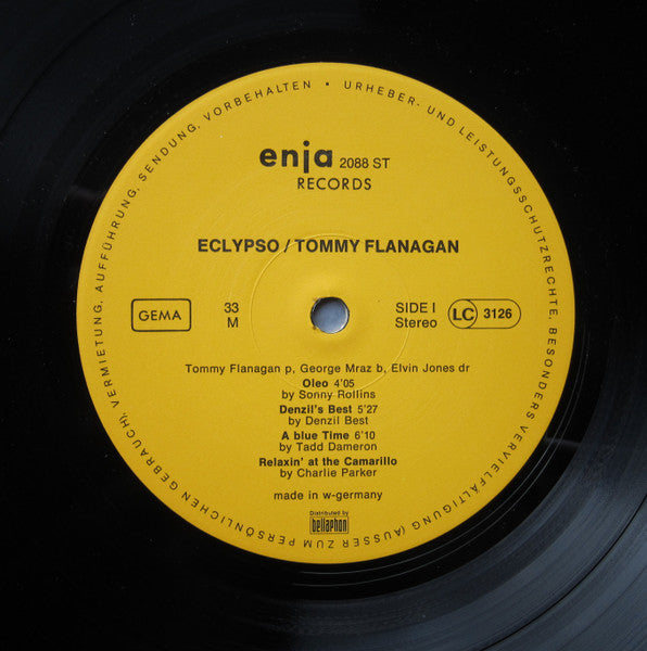 Tommy Flanagan Trio - Eclypso (Vinyl, LP, Album)