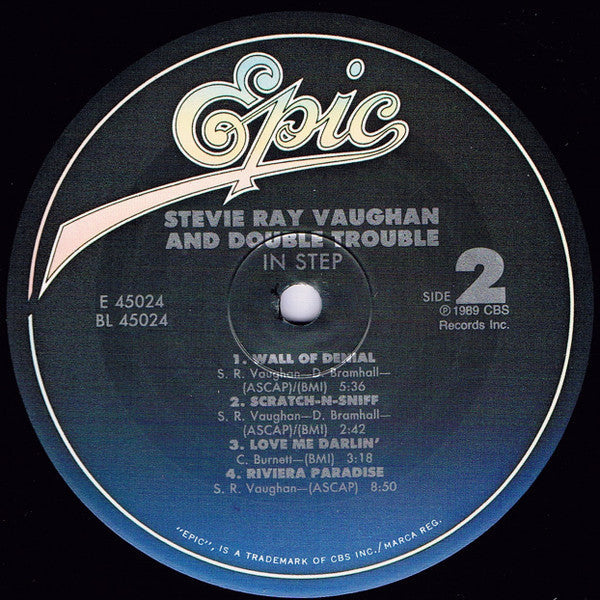 Stevie Ray Vaughan & Double Trouble - In Step (Vinyl, LP, Album, Limited Edition, Reissue) Very Good (VG) / Very Good Plus (VG+)