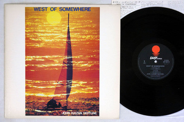 John Kaizan Neptune - West Of Somewhere (Vinyl, LP, Album) Very Good Plus (VG+) / Very Good (VG)