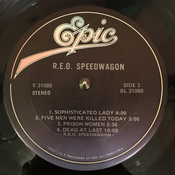 REO Speedwagon - R.E.O. Speedwagon (Vinyl, LP, Album, Reissue) Very Good (VG) / Poor (P)