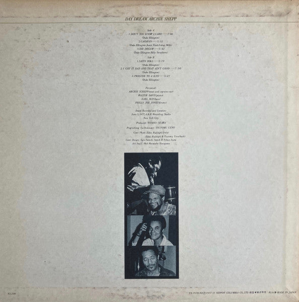 Archie Shepp - Day Dream (Vinyl, LP, Album)
