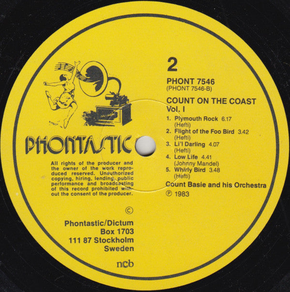 Count Basie - Count On The Coast (Vinyl, LP, Stereo) Very Good (VG) / Near Mint (NM or M-)