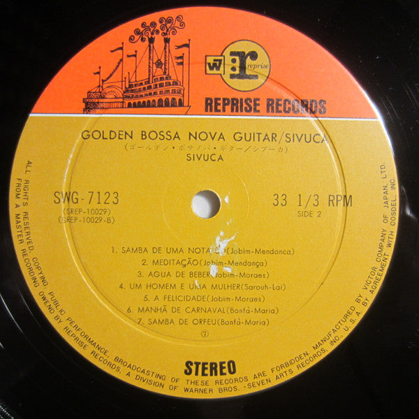 Sivuca - Golden Bossa Nova Guitar (Vinyl, LP, Album) Very Good (VG) / Very Good Plus (VG+)