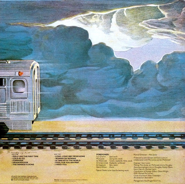 Foreigner - Foreigner = 栄光の旅立ち (Vinyl, LP, Album, Reissue)
