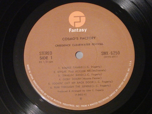 Creedence Clearwater Revival - Cosmo's Factory (Vinyl, LP, Album, Reissue) Very Good Plus (VG+) / Good Plus (G+)