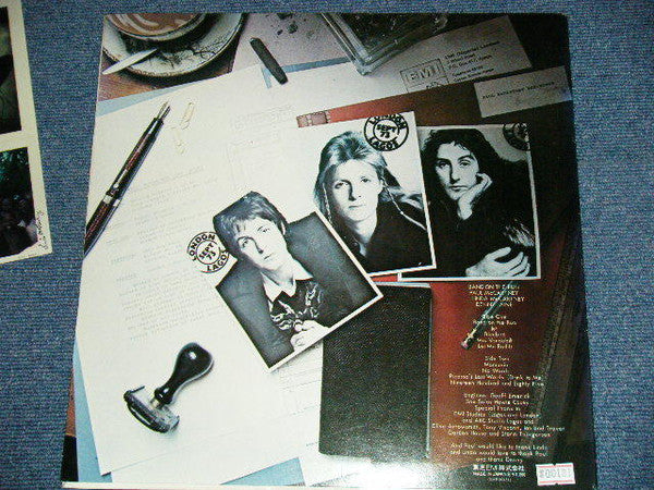 Wings (2) - Band On The Run (Vinyl, LP, Album, Stereo)