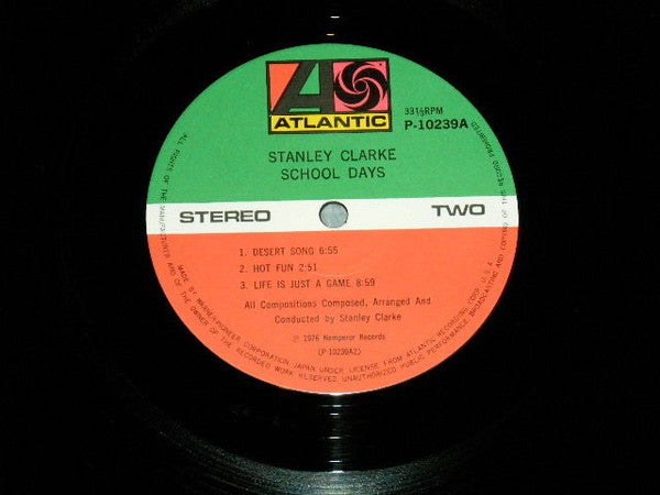 Stanley Clarke - School Days (Vinyl, LP, Album)