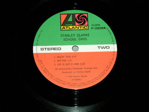 Stanley Clarke - School Days (Vinyl, LP, Album)