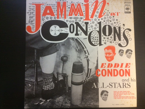 Eddie Condon And His All-Stars - Jammin' At Condon's (Vinyl, LP, Album, Reissue, Mono) Very Good (VG) / Very Good (VG)