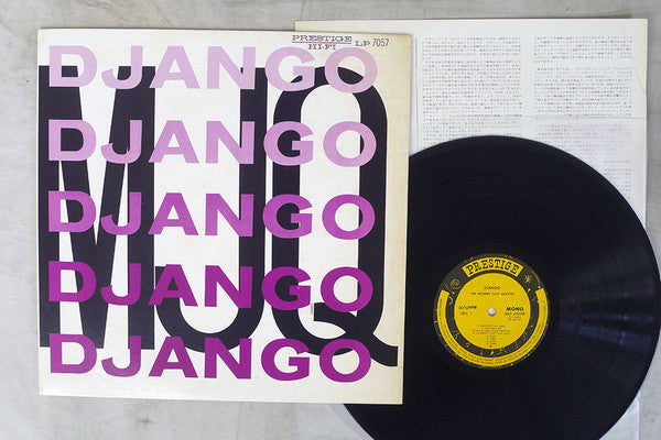 The Modern Jazz Quartet - Django (Vinyl, LP, Album, Reissue, Mono) Very Good Plus (VG+) / Very Good Plus (VG+)
