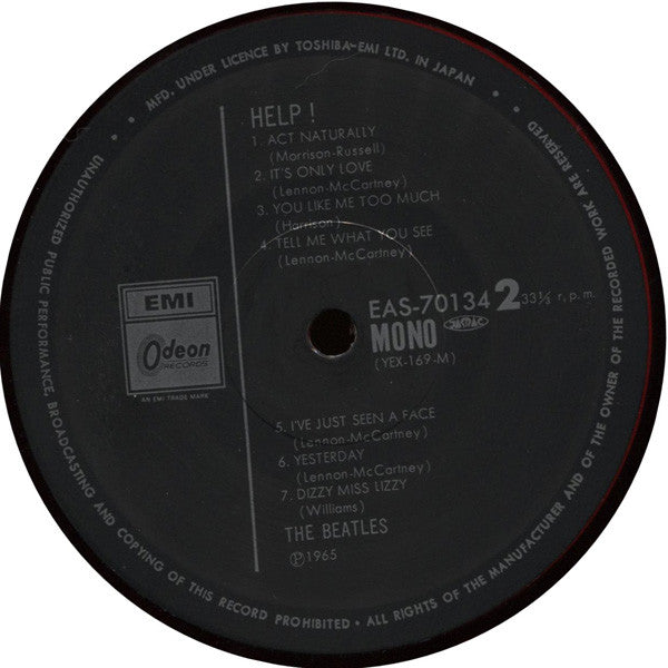 The Beatles - Help! (Vinyl, LP, Album, Reissue, Mono, Limited Edition)