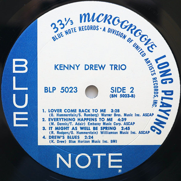 The Kenny Drew Trio - New Faces – New Sounds, Introducing The Kenny...