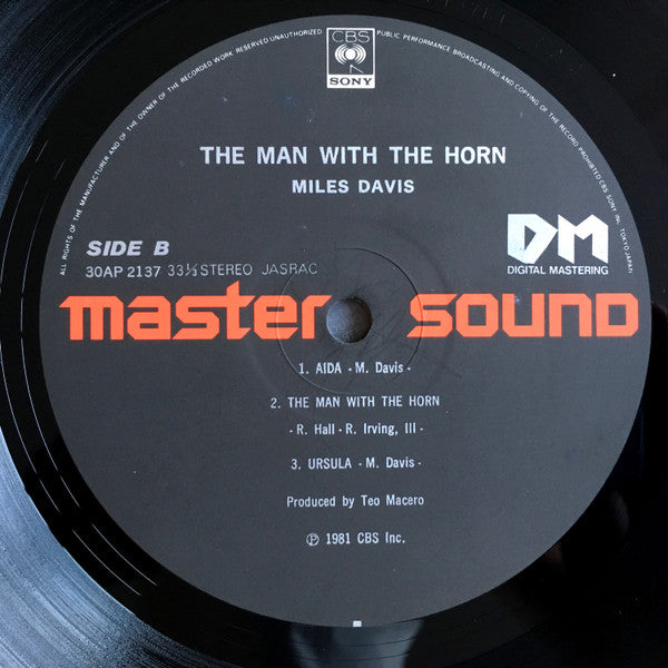 Miles Davis - The Man With The Horn (Vinyl, LP, Album, Limited Edition, Stereo) Very Good Plus (VG+) / Very Good Plus (VG+)