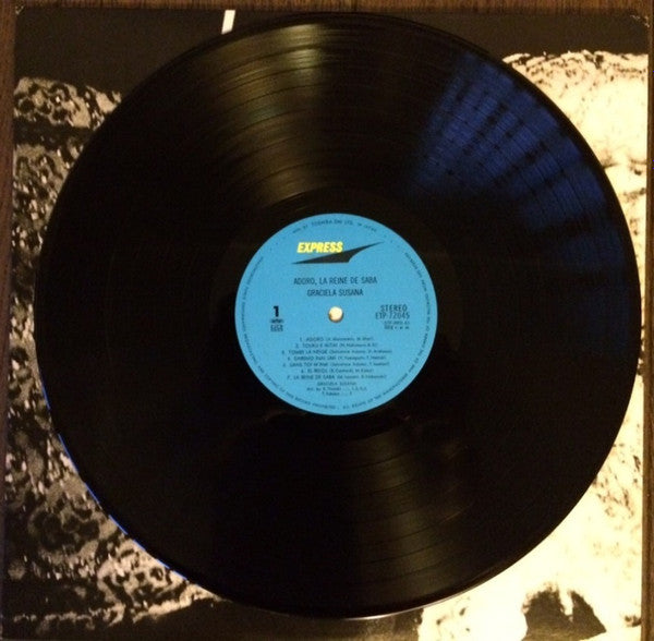 Graciela Susana - Adoro, La Reine De Saba (Vinyl, LP, Album, Reissue, Stereo) Very Good Plus (VG+) / Very Good Plus (VG+)
