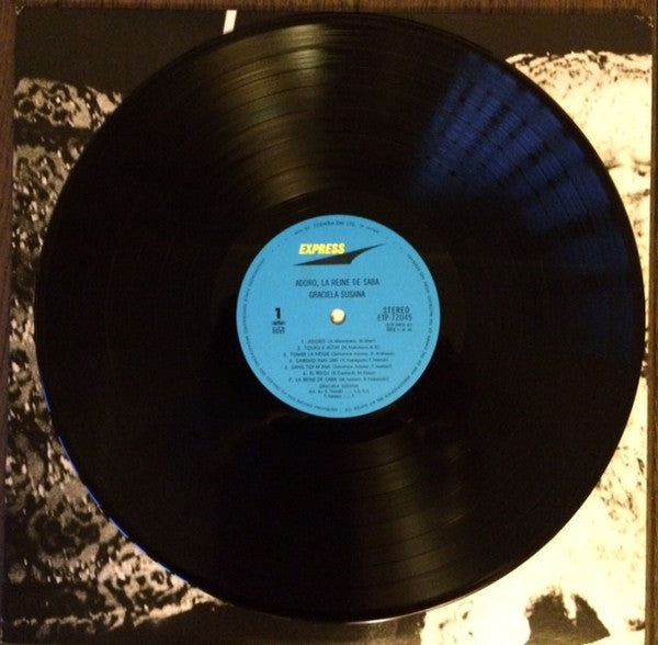 Graciela Susana - Adoro, La Reine De Saba (Vinyl, LP, Album, Reissue, Stereo) Very Good (VG) / Very Good (VG)