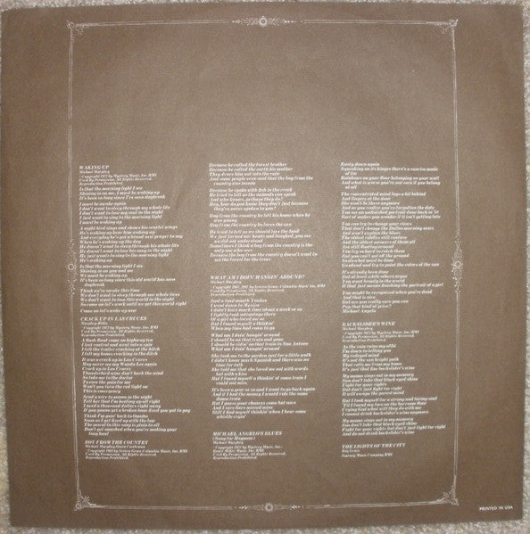Michael Martin Murphey - Geronimo's Cadillac (Vinyl, LP, Album, Repress, Stereo) Very Good Plus (VG+) / Very Good (VG)