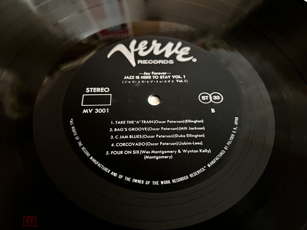 Various - Jazz Is Here To Stay Vol.1 (Vinyl, LP, Compilation) Very Good Plus (VG+) / Very Good Plus (VG+)