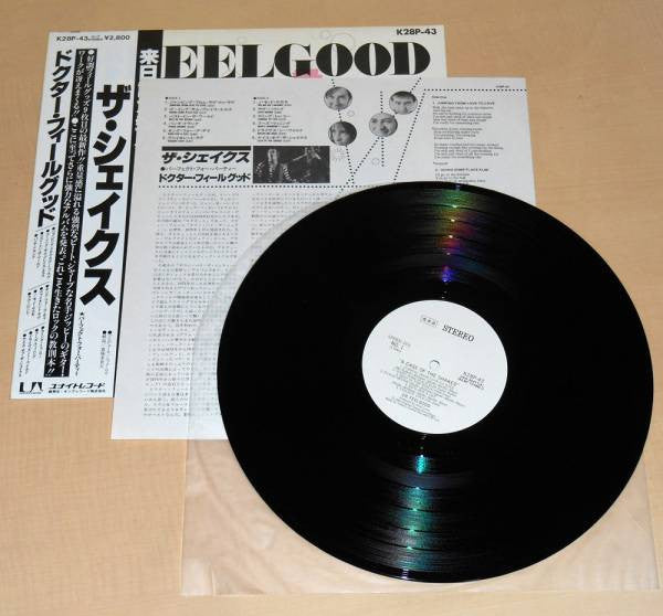 Dr. Feelgood - A Case Of The Shakes (Vinyl, LP, Album, Promo) Very Good Plus (VG+) / Very Good Plus (VG+)