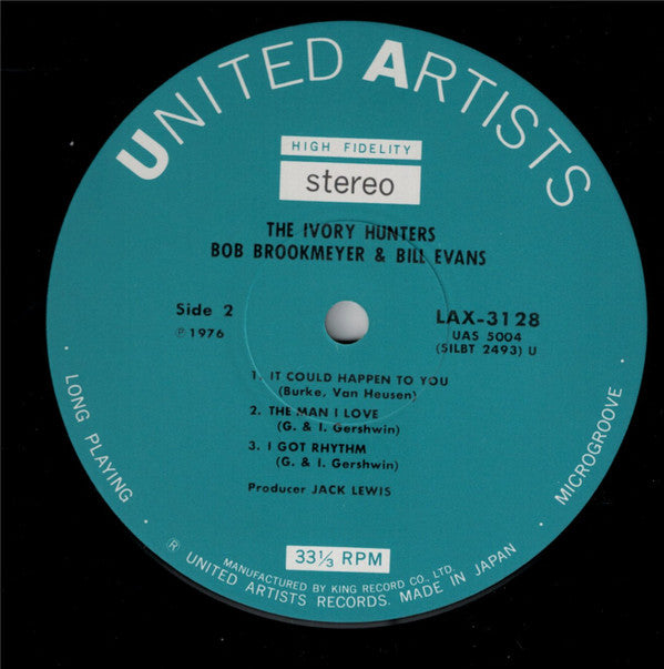 Bob Brookmeyer - The Ivory Hunters - Double Barrelled Piano (Vinyl,...