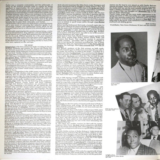 Charlie Parker - Boss Bird! (2xVinyl, LP, Compilation) Very Good (VG) / Very Good (VG)