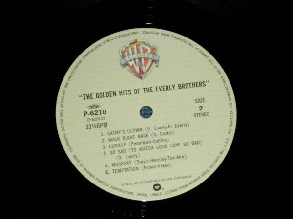 Everly Brothers - The Golden Hits Of The Everly Brothers (Vinyl, LP, Stereo, Compilation, Reissue) Very Good Plus (VG+) / Very Good (VG)
