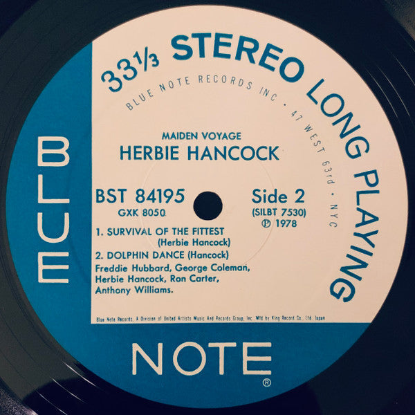 Herbie Hancock - Maiden Voyage (Vinyl, LP, Album, Reissue, Stereo)