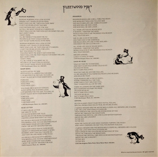 Fleetwood Mac - Fleetwood Mac (Vinyl, LP, Album, Repress, Stereo)