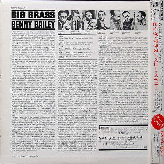 Benny Bailey - Big Brass (Vinyl, LP, Album)