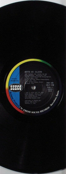 Betty St. Claire - At Basin Street East (Vinyl, LP, Album, Reissue, Stereo) Very Good Plus (VG+) / Near Mint (NM or M-)