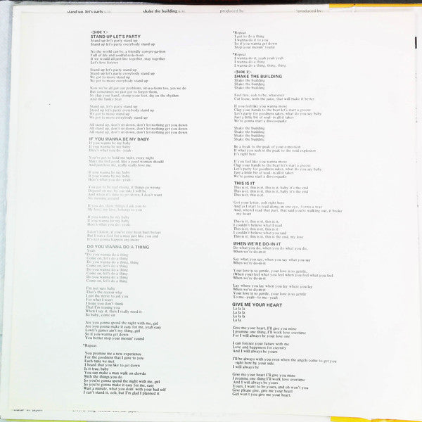 Bloodstone - Do You Wanna Do A Thing? (Vinyl, LP, Album) Very Good Plus (VG+) / Very Good (VG)