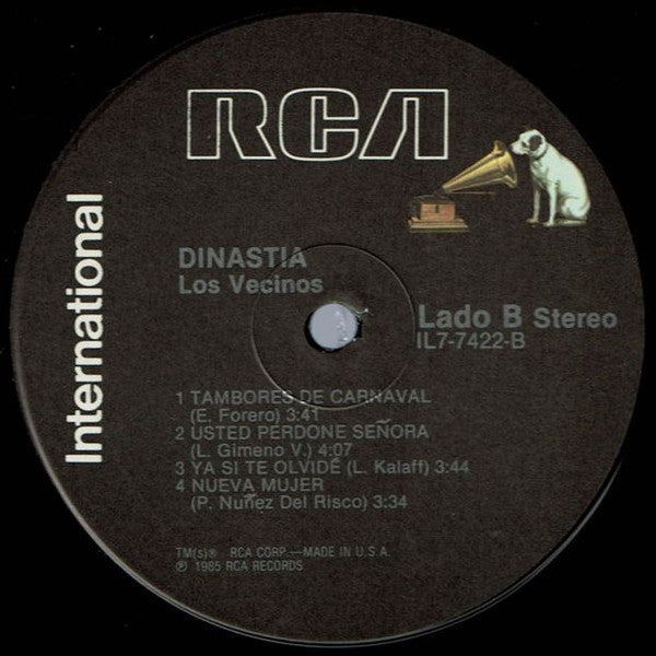 Los Vecinos - Dinastia (Vinyl, LP) Good Plus (G+) / Very Good (VG)