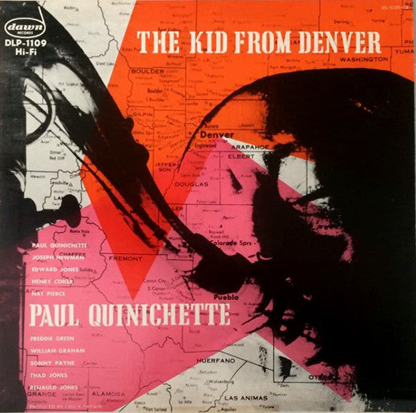 Paul Quinichette - The Kid From Denver (Vinyl, LP, Album, Reissue) Very Good Plus (VG+) / Very Good (VG)