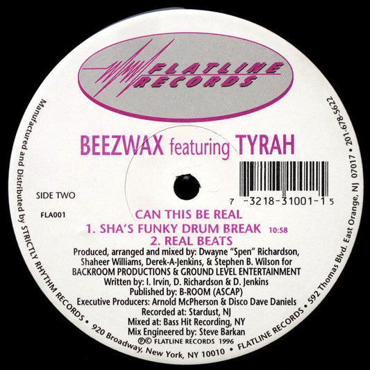 Beezwax - Can This Be Real (Vinyl, 12", 33 ⅓ RPM) Good Plus (G+) / Generic