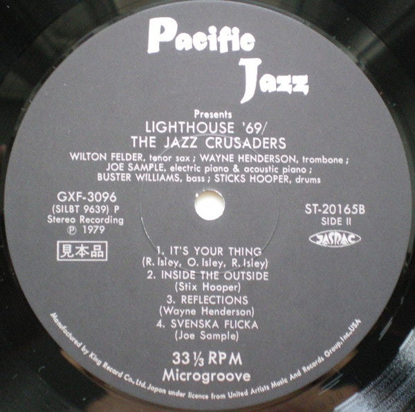 The Crusaders - Lighthouse '69 (Vinyl, LP, Album, Promo, Reissue, Stereo) Very Good (VG) / Good Plus (G+)